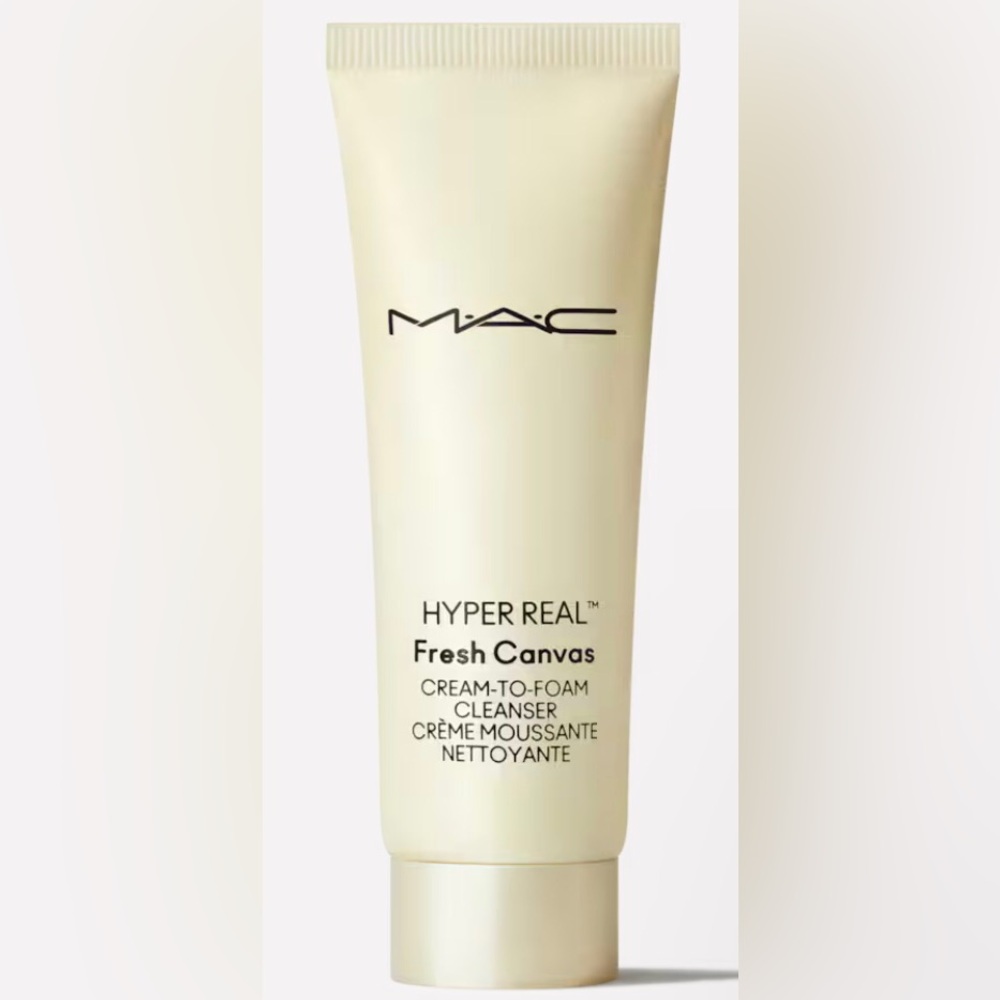 BNIB MAC Cosmetics Hyper Real Fresh Canvas Cream to Foam Cleanser